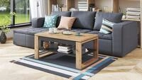 designimpex Design Couchtisch Multifunktion Arbeitstisch Tisch Nuo Ablage Esstisch,