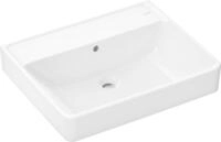 Hansgrohe Xanuia Q Waschtisch, ohne Hahnloch, mit &Uuml;berlauf, 600x480mm, wei&szlig;,