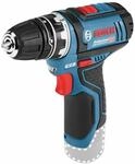 Bosch Professional 12V System Combo Kit GSR 12V-15 + Handwerkzeuge (inkl. 2 x...