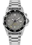 JACQUES LEMANS Herrenuhr Hybromatic Metallband massiv Edelstahl 1-2170H