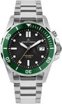 JACQUES LEMANS Herrenuhr Hybromatic Metallband massiv Edelstahl 1-2170K