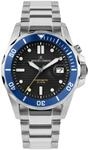 JACQUES LEMANS Herrenuhr Hybromatic Metallband massiv Edelstahl 1-2170J