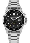 JACQUES LEMANS Herrenuhr Hybromatic Metallband massiv Edelstahl 1-2170G