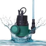 VONROC Tauchpumpe 300W - Wasserpumpe 6500l/h - Reinwasserpumpe sauberes Wasser...