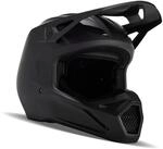 Fox Racing Motocross-Helm f&uuml;r Jugendliche, V1, Mattschwarz, Gr&ouml;&szlig;e S