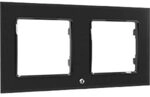 Shelly Home Accessories Wall Frame 2" WANDTASTER Rahmen 2-Fach Schwarz