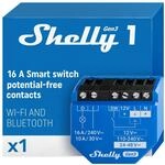 Shelly 1 Gen3 - WLAN & Matter Smart-Schalter-Relais mit Potentialfreie Kontakte, 1