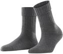 FALKE Damen Socken Striggings Rib W So Wolle einfarbig 1 Paar, Grau Dark Grey 3070,