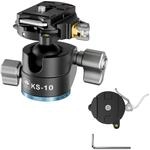 SIRUI KS-10 Kugelkopf Low Profile f&uuml;r Stativ, 29 mm 360&deg; Panorama Aluminium