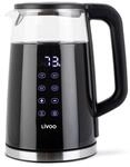 Bollitore Digitale - Livoo - Dod198 - 2200 W - 1,7 L - Vetro Trasparente