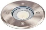 Lindby Bodeneinbaustrahler Insa (wasserdicht (Modern) in Alu aus Edelstahl (1