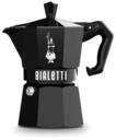 Bialetti Mokka Exclusive Black 3 Tassen Open Fire (Kaffeemaschine, Espressomaschine,
