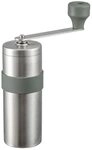 HARIO O-VMM-1-HSV V60 Kaffeem&uuml;hle aus Metall, 17 g, Silber, hergestellt in Japan