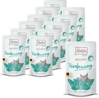 MjAMjAM - Premium Nassfutter f&uuml;r Katzen - Wellness - Verdauung - Rind, 12er Pack (12