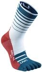 UYN S100318-W632 RUNNER'S FIVE Socks Herren White/Blue Poseidon/Red 41