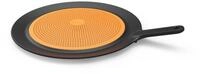 Fiskars Spritzschutz, &Oslash; 30 cm, Kunststoff/Silikon, Functional Form, Schwarz/Orange,