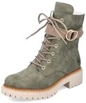 Rieker Damen Schn&uuml;rstiefeletten 72610, Frauen Stiefeletten,Chukka