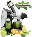 Nutrilovers Slow Juicer GREEN-PRESS EDELSTAHL Schnecke DEUTSCHE MARKE Ganze Fr&uuml;chte