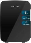 Cecotec Mini-K&uuml;hlschrank Bolero MiniCooling 6L Bahamas Black, Betrieb mit 12V-220V,