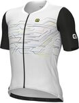 ALE' PR-E Megabyte Langarmtrikot f&uuml;r Herren, Gr&ouml;&szlig;e L, Wei&szlig;, Wei&szlig;, L