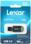 Lexar 32GB JumpDrive V400 USB 3.0 Flash Drive