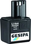 Gesipa Li-Ion Akku 14,4V / 4,0 Ah (Ersatzakku f&uuml;r Bird-Ger&auml;te, leistungsstark,