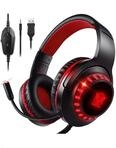 Pacrate Gaming-Headset f&uuml;r PS4/PS5/Xbox One/PC/Nintendo Switch, Gamer PC Kopfh&ouml;rer