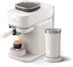 Philips Baristina Espressomaschine und Milchaufsch&auml;umer Paket &ndash; Automatisches