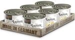 LEONARDO Katzenfutter Lamm und extra Filet, 6X 200 g getreidefreies Nassfutter mit