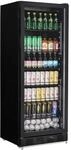 METRO Professional Getr&auml;nkek&uuml;hlschrank GSC4280B, Metall/Glas, 280 L, bel&uuml;ftete