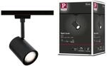Paulmann 95633 URail Schienenspot Luxe GU10 max. 10W dimmbar 230V Schwarz matt
