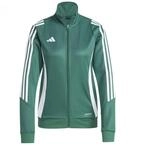 adidas Damen Tiro24 Training Full Zip Track Suit, team dark green/white, M