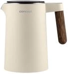 Concept Norwood Wasserkocher aus Edelstahl mit Temperaturregelung