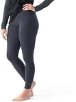 Smartwool Damen Classic Thermal Merino Baselayer-Hose, Charcoal Heather, S