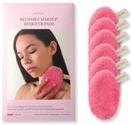 Waschies Abschminkpads/Waschpads - 6er-Set Pink &ndash; sanfte Gesichtsreinigung -