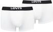 Levi's Herren Trunk Underwear, White/Black, M