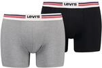 Levi's Herren Boxer Underwear, Grey, L