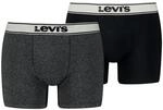 Levi's Herren Boxer Underwear, Black, L