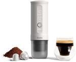 OutIn Nano Tragbare Elektrische Espressomaschine mit USB-C, Pearl White