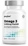 Omega 3 Kapseln hochdosiert &ndash; 2000mg Fisch&ouml;l mit 660mg EPA & 440mg DHA | in
