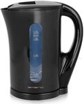 EMERIO Wasserkocher BASIC | Kunststoff | 1.7L Volumen mit beleuchtetem