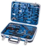 Scheppach TB173 Werkzeugkoffer gef&uuml;llt 173-tlg Werkzeug Set | Werkstattkoffer
