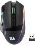 Redragon M991 Kabellose Gaming-Maus, 26000 DPI 3-Modi Spieler-Maus mit