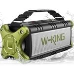 W-KING 90W Max Bluetooth Lautsprecher Musik Box Musikbox Gro&szlig;, 50W Tiefem Bass, 40