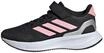 adidas Unisex Kinder RUNFALCON 5 Shoes Kids, Core Black/Pink/Silver Metallic, 28 EU