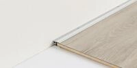 Parador Werkzeug Abschlussprofil Aluminium Silber f&uuml;r Vinyl/Laminat Bodenbel&auml;ge