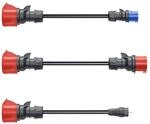 go-e Adapterset f&uuml;r Gemini Flex 22 kW Ladestation auf CEE rot 32A / CEE blau 16 A /