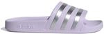 adidas Damen Adilette Aqua Slides Sandal, Ice Lavender/Matte Silver/Matte Silver,