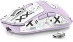 ATTACK SHARK X3 49g Superlight Maus mit Klebeband, PixArt PAW3395 Gaming-Sensor,