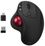Mobility Lab Kabellose Trackball-Maus &ndash; kabellose Maus mit Daumenrad, einstellbare